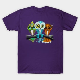 three owl T-Shirt